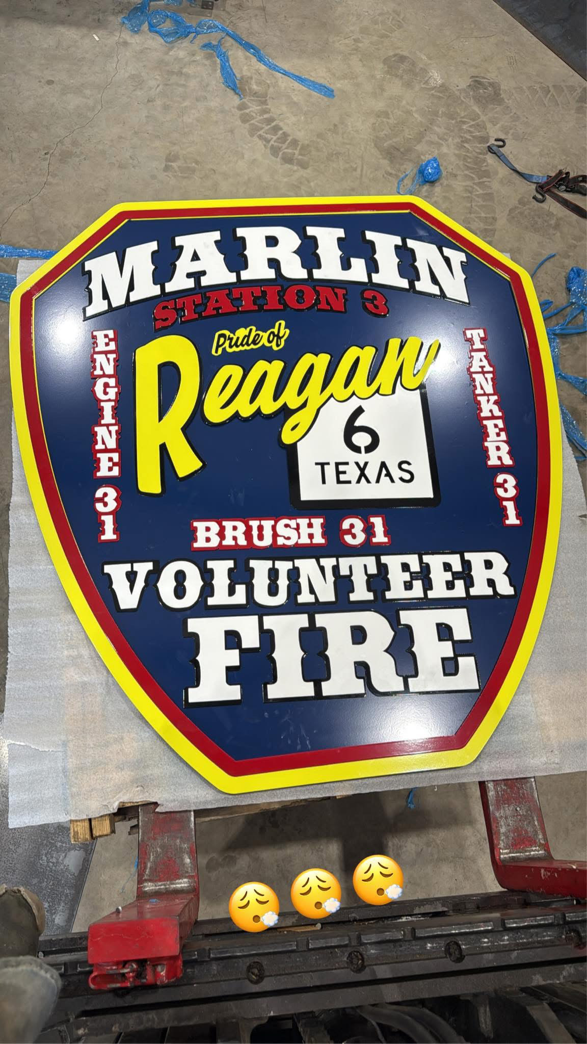 Marlin Station Custom Sign