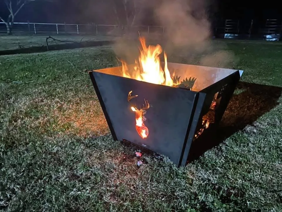 Trophy Deer Fire Pit